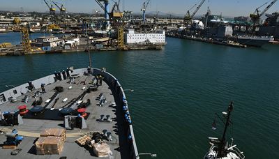 ANALYSIS: Shipyard Capacity, China’s Naval Buildup Worries U.S. Military Leaders