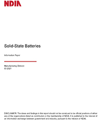 Solid State Battery Paper