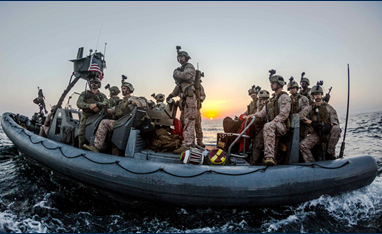 Expeditionary Warfare Conference Image of Marines in Landing Craft