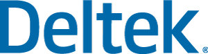 Blue Deltek logo