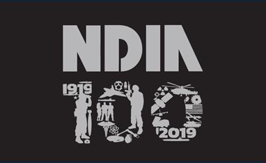 NDIA 100 graphic logo