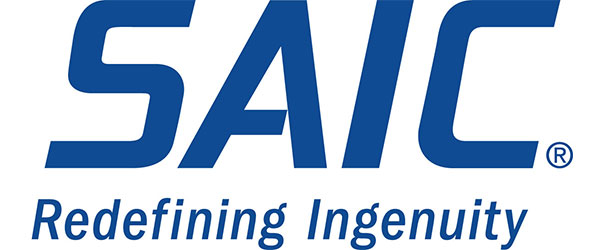 Image of SAIC logo; in all blue, the words "SAIC" are written. Below that are the words: "Redefining Ingenuity", also in blue. 