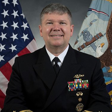 Headshot of RADM Thomas E. Ishee, USN, Director, Undersea Warfare Division Office of the Chief of Naval Operations, N97
