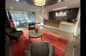 Picture of NDIA Front Lobby and Receptionist Desk