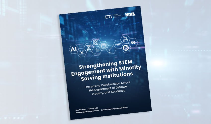 Strengthening STEM Engagement with Minority Serving Institutions